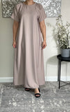 Pearl Nida Inner Slip Dress - Abaya