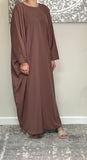 Mocha Butterfly Abaya