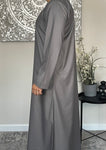 Men’s Grey Omani Thobe Jubbah