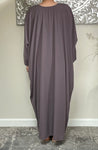 Lilac Butterfly Abaya