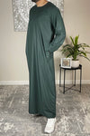 Forest Green Omani Thobe Jubbah