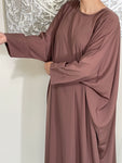 Mocha Butterfly Abaya