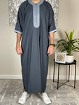 Men’s Blue Moroccan Thobe