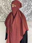 Deep Rose Khimar