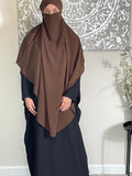 Chocolate Brown Khimar