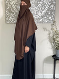 Chocolate Brown Khimar