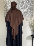 Chocolate Brown Khimar