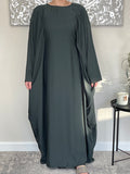 Emerald Green Nida Butterfly Abaya