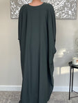 Emerald Green Nida Butterfly Abaya