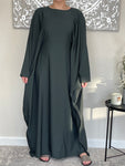 Emerald Green Nida Butterfly Abaya