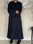 Premium Embossed Crepe Open Abaya