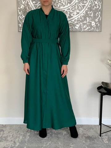 Emerald Green Nida Open Abaya