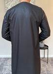 Men’s Black Omani Thobe Jubbah