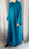 Nida Turquoise Open Abaya