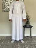 Premium Men’s White Emirati Thobe