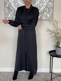 Premium Satin Open Abaya