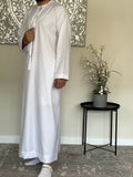 Premium Men’s White Emirati Thobe