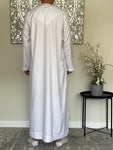 Premium Men’s White Emirati Thobe