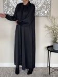 Premium Satin Open Abaya